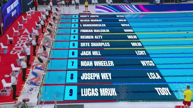 Men's 100m Freestyle - Heat 5/11