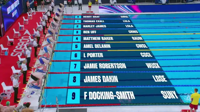 Men's 100m Freestyle - Heat 6/11