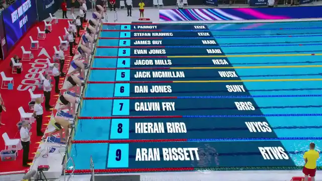 Men's 100m Freestyle - Heat 10/11