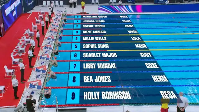 Women's 200m Backstroke - B Final