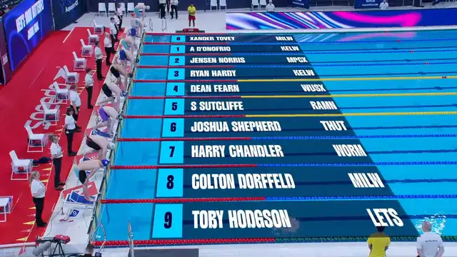 Men's 100m Butterfly