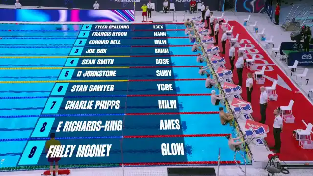 Men's 50m Backstroke