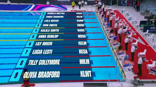 Women's 50m Butterfly - Heat 3/11