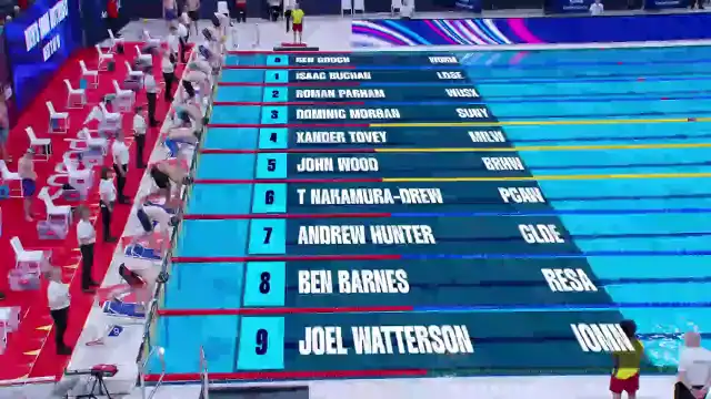 Men's 100m Butterfly - Heat 3/10