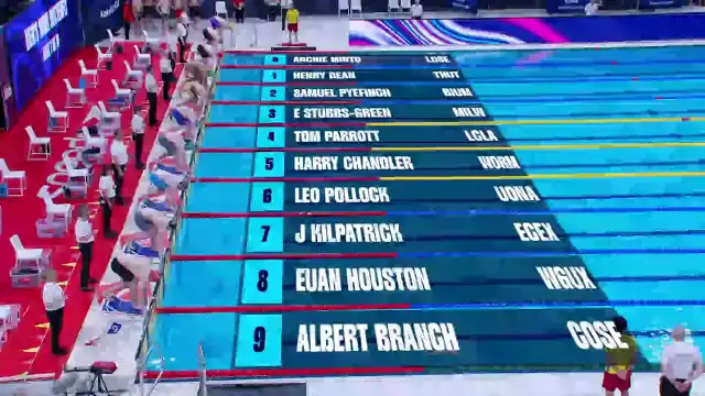 Men's 100m Butterfly - Heat 7/10