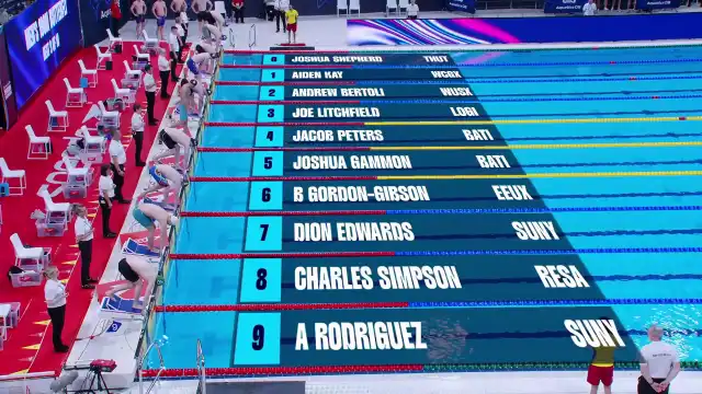 Men's 100m Butterfly - Heat 9/10