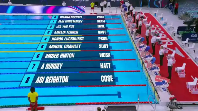 Women's 50m Butterfly - Heat 2/11