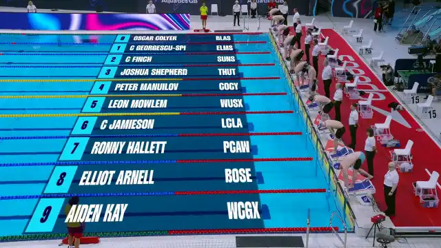 Men's 50m Freestyle - Heat 4/11