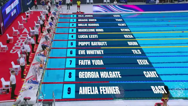 Women's 100m Butterfly - Heat 7/10
