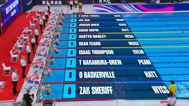 Men's 200m Backstroke