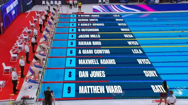 Men's 200m Freestyle - B Final
