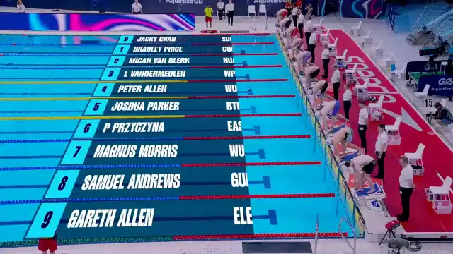 Men's 50m Butterfly - Heat 2/12