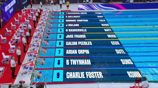 Men's 200m Backstroke - Heat 4/7