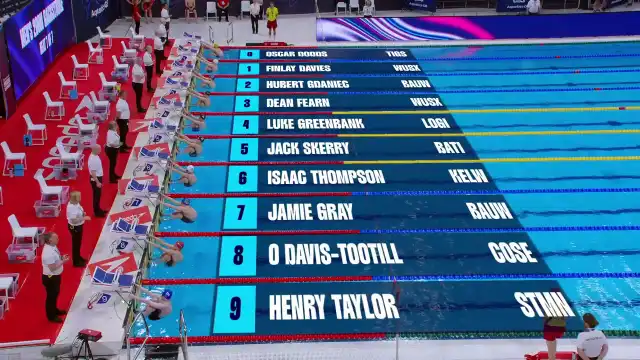 Men's 200m Backstroke - Heat 7/7