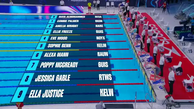 Women's 50m Freestyle - Heat 6/10