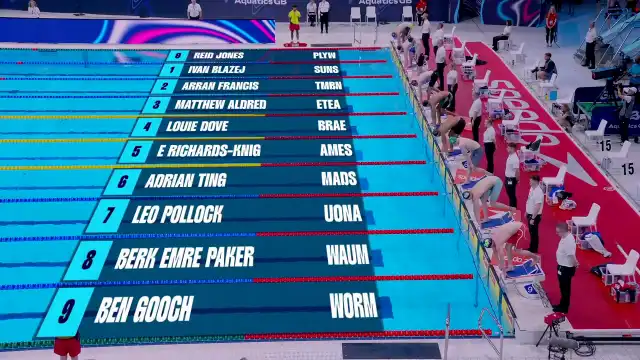 Men's 50m Butterfly - Heat 6/12
