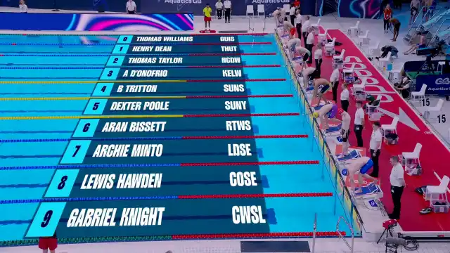 Men's 50m Butterfly - Heat 7/12