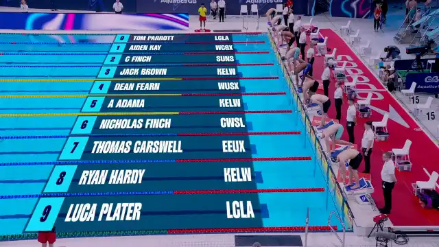 Men's 50m Butterfly - Heat 11/12